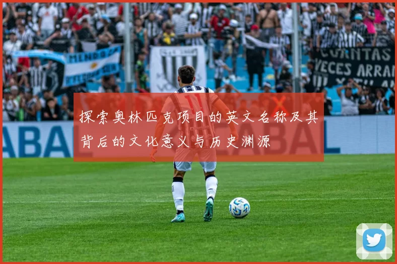 探索奥林匹克项目的英文名称及其背后的文化意义与历史渊源